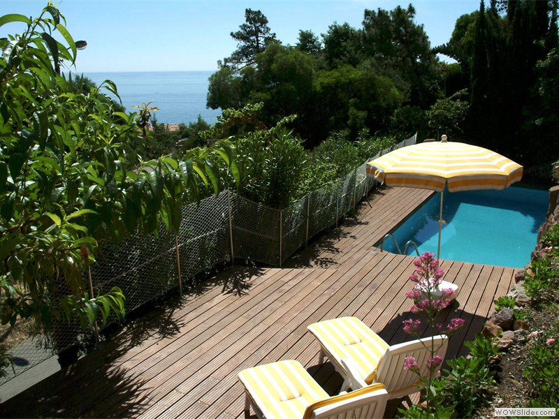 Pool with poolterrace